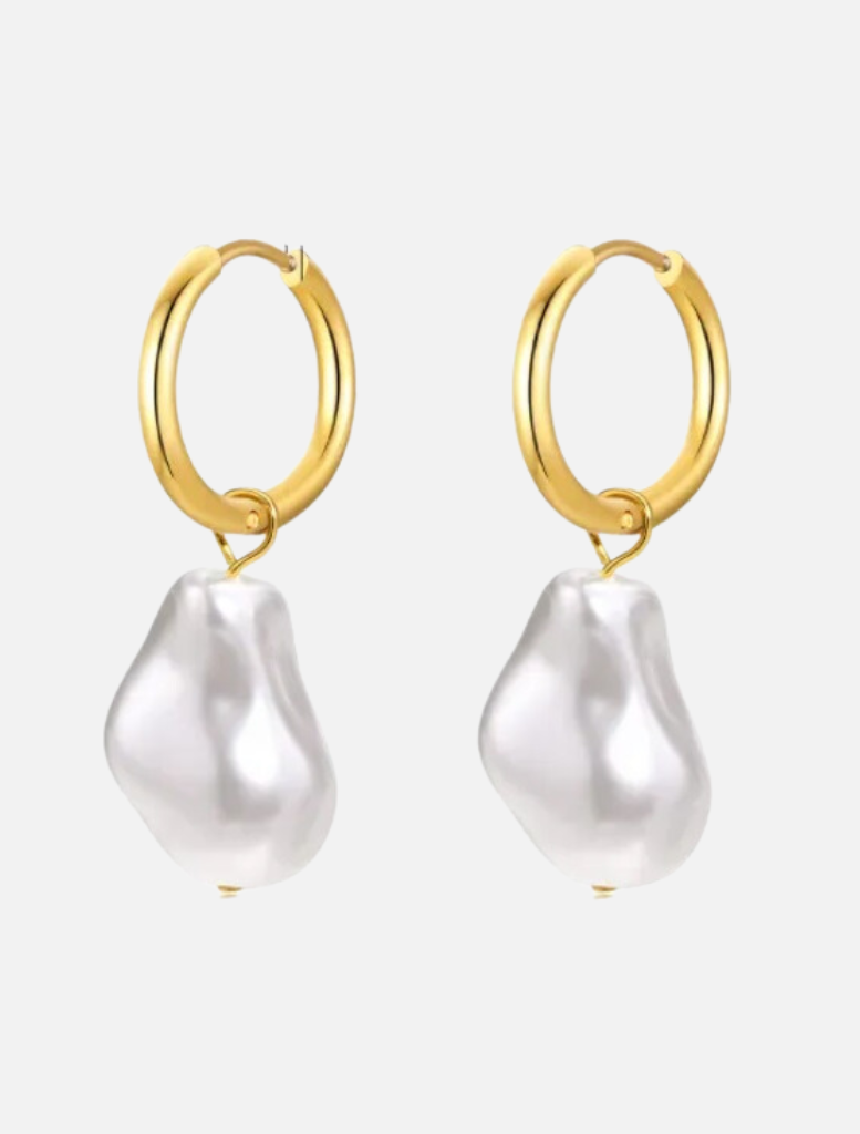 Accessories Bella Pearl Drop - Gold