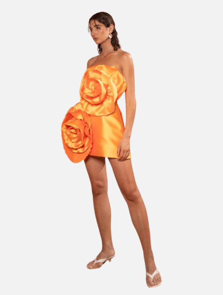 Hayman Dress - Orange - Insurge Clothing