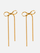 Accessories Henrietta Bow Earrings - Gold