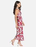 Clothing Georgia Midi Dress – Pink Floral