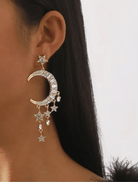 Accessories Estelle Star Moon Earrings - Gold