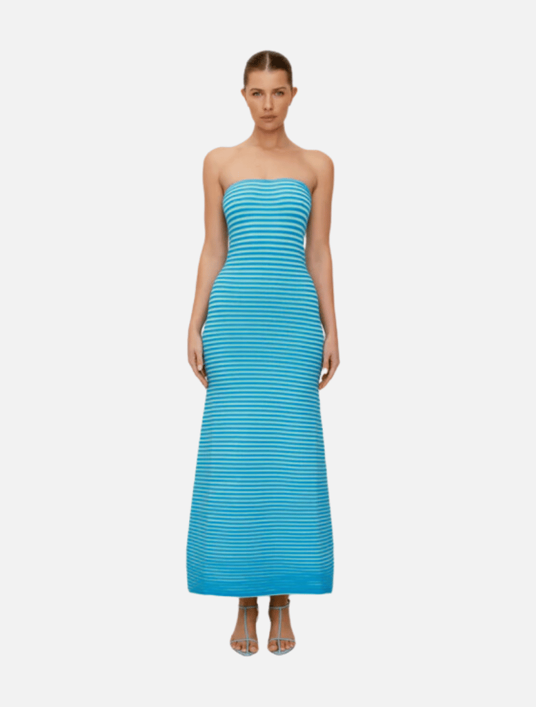 Clothing Sunmor Knit Maxi Dress - Aqua