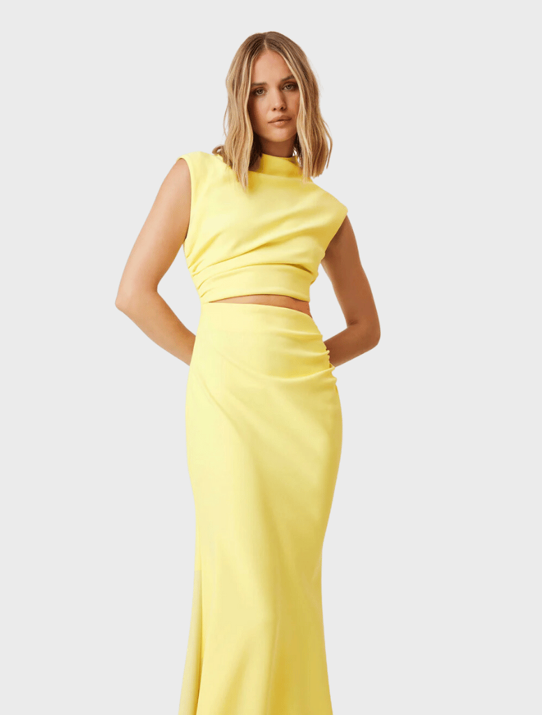 Clothing Nola Gown - Yellow