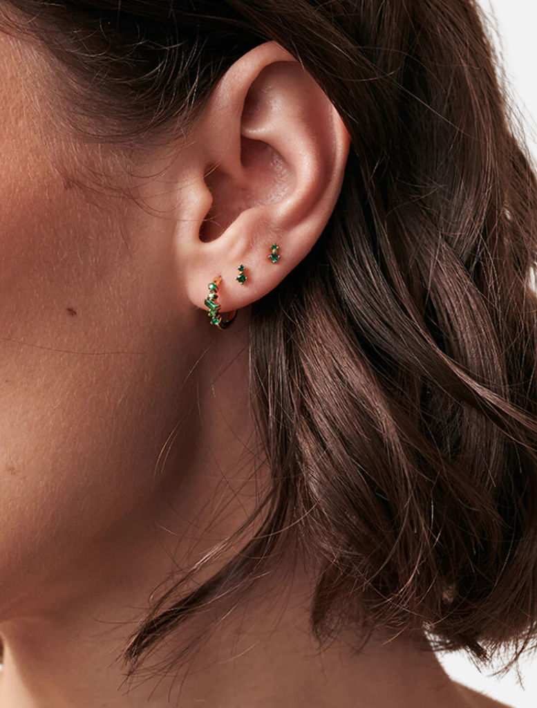 Accessories Cielo Studs - Green