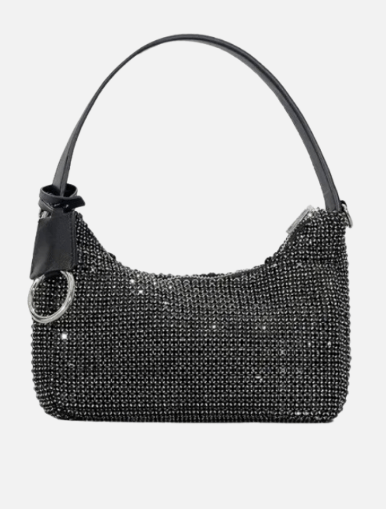 Zoe Shoulder Bag - Black - Insurge Clothing