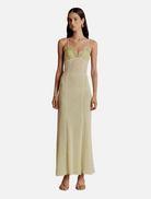 Clothing Adriel Lace Dress - Lime