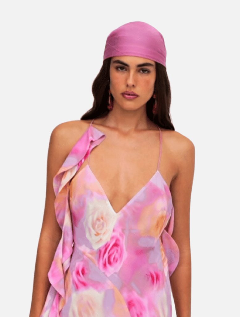 Beate Maxi Dress - Pink - Insurge Clothing