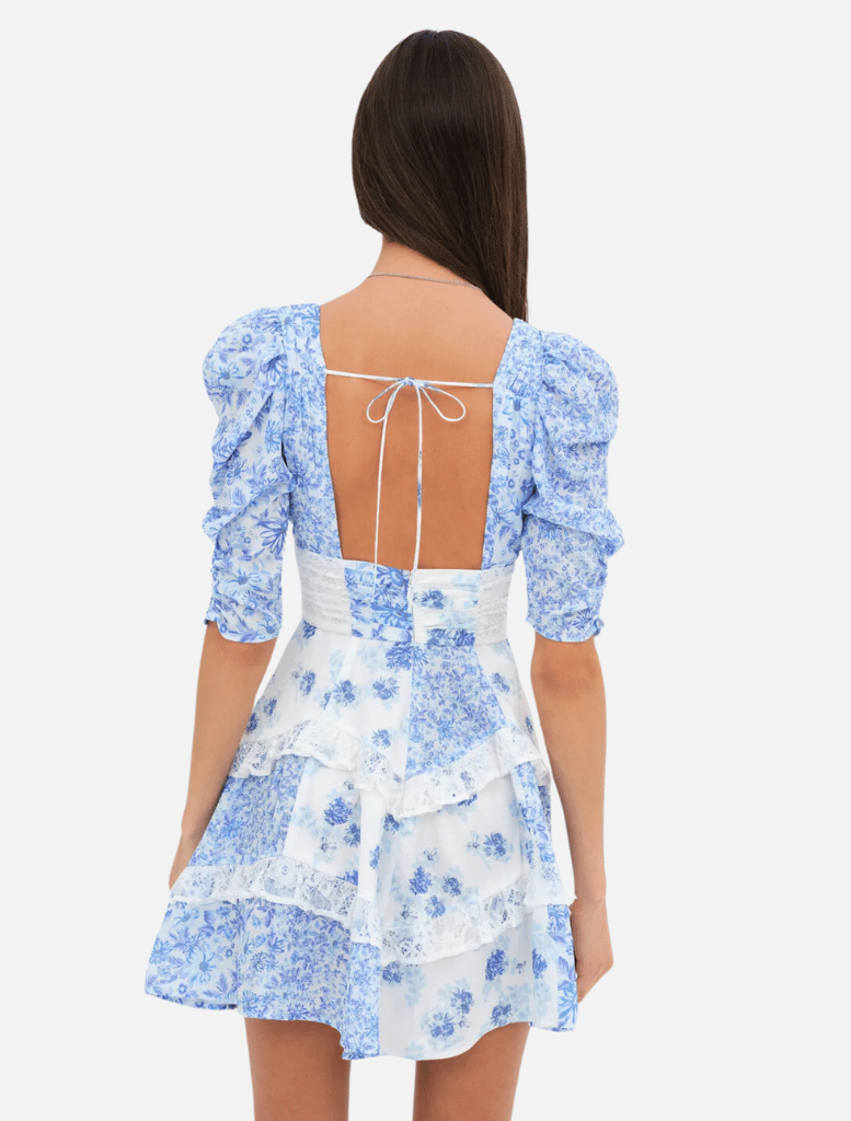 Clothing Rosalyn Mini Dress - Blue