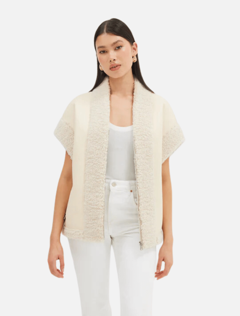 Clothing Poppy Vest - Ivory