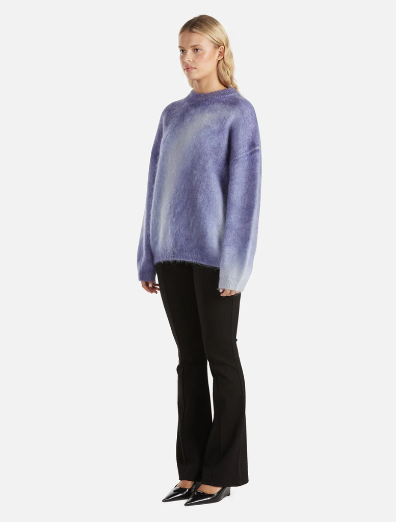 knitwear Delilah Knit Pullover - Iris Swirl