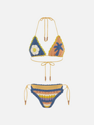 Swimwear The Crochet Tri Top - Azores