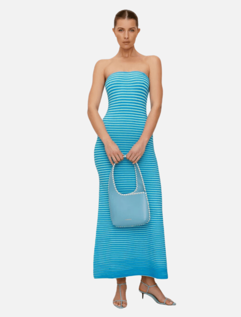 Clothing Sunmor Knit Maxi Dress - Aqua