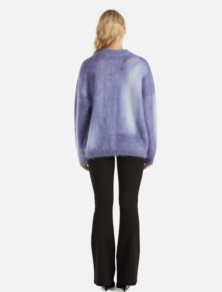 knitwear Delilah Knit Pullover - Iris Swirl