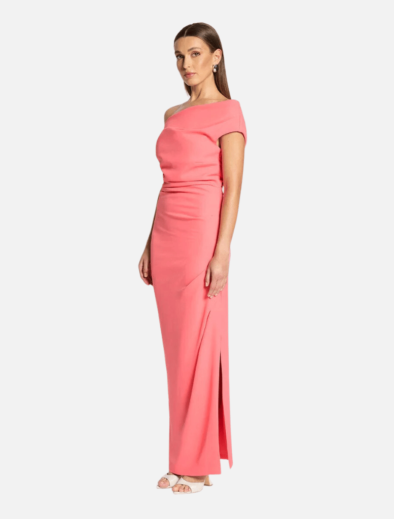 Clothing Alexis Off Shoulder Gown - Watermelon