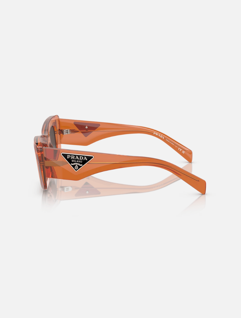 Accessories Prada PR13ZS Sunglasses - Crystal Orange Transparent