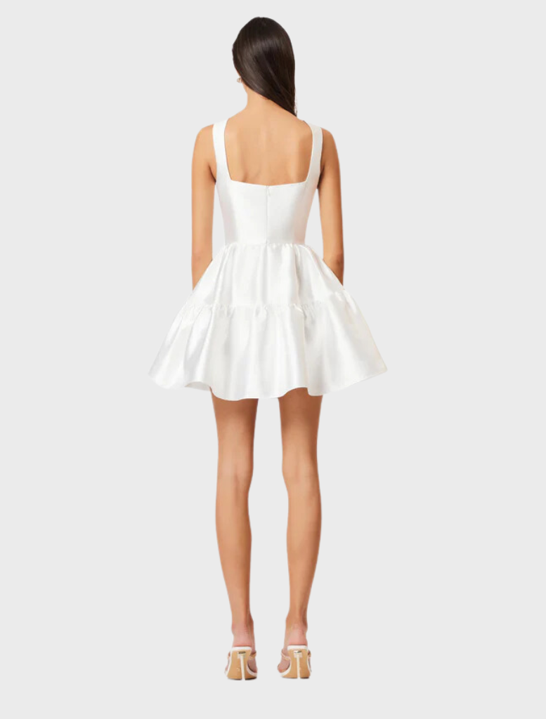 Clothing Oleander Fit And Flare Dress - White