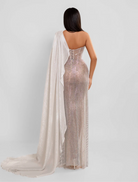 Dresses Seriana Gown - Silver/Nude