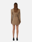 Neriah Blazer Dress - Latte