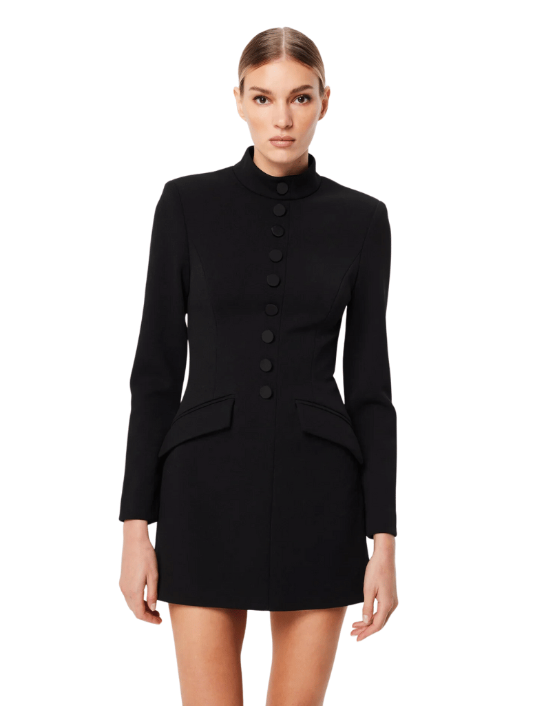 Clothing Network Mini Dress - Black