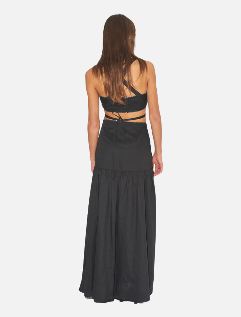 Moonstruck Maxi Skirt - Black - Insurge Clothing