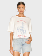 Clothing First Rodeo - Oversized Tee - White