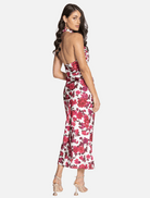 Clothing Georgia Midi Dress – Pink Floral