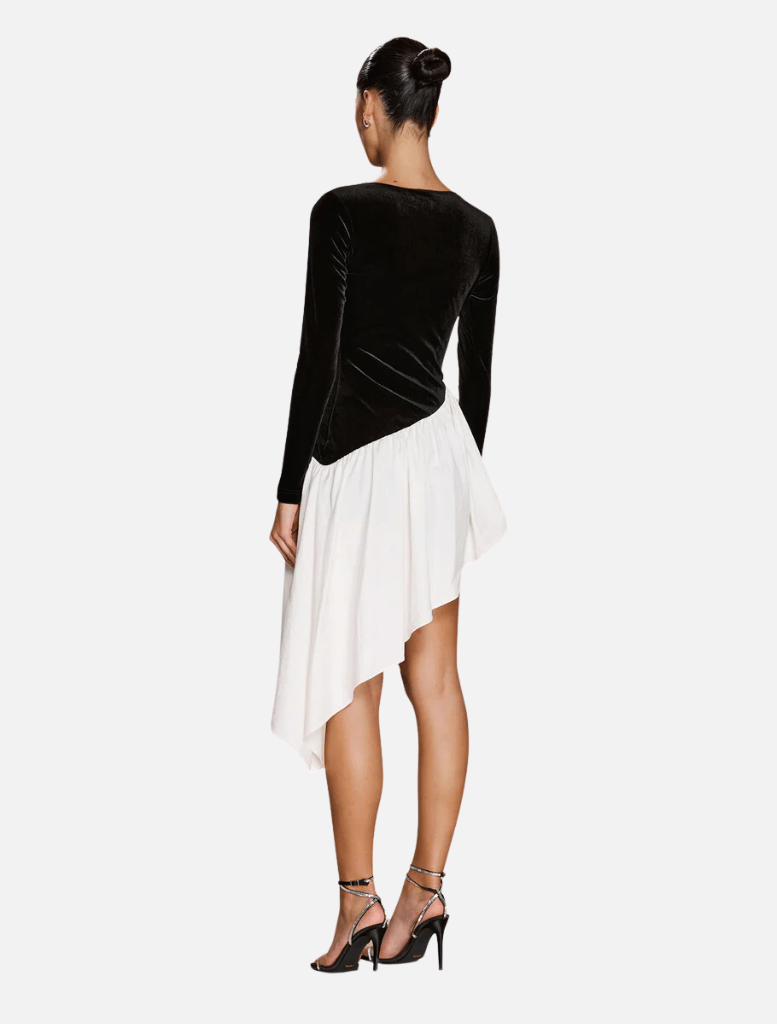 Clothing Amora Dress - Black and White