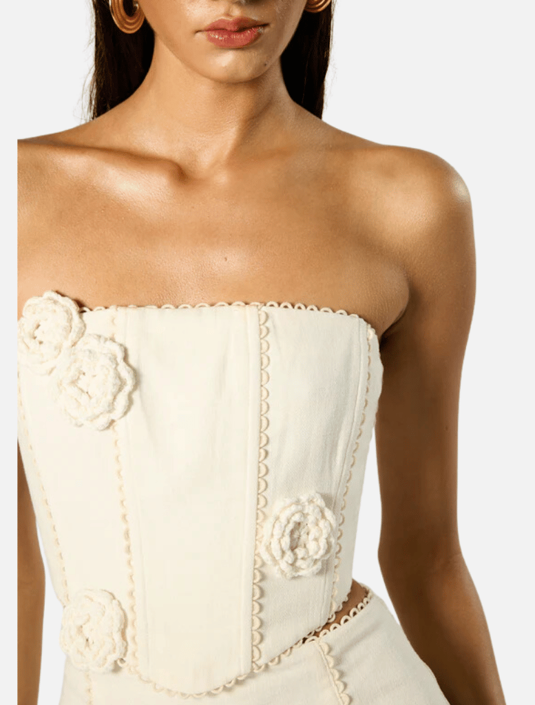 Clothing Rosalind Bodice - White