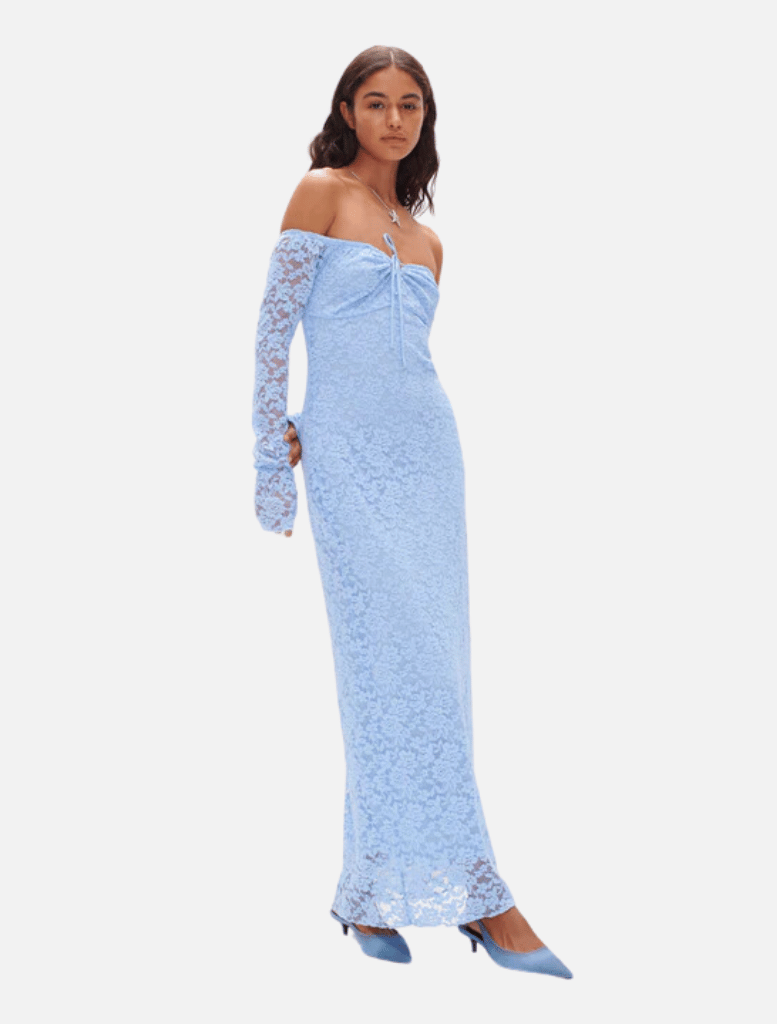 Clothing Marguerite Lace Dress - Sky Lace