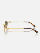 Accessories 0MU56ZS Sunglasses - Gold W Dark Brown