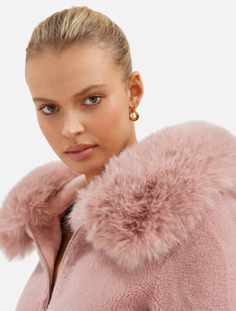 Maya Jacket - Dusty Pink - Insurge Clothing