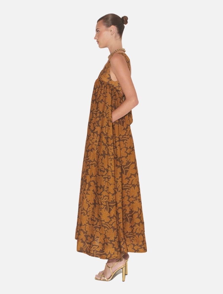 Dresses Paloma Dress - Cocoa Leaf