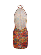 Clothing The Halter Mini Dress - Babushka