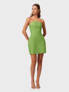 Clothing Rose Mini Dress - Ferngreen