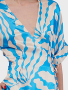 Clothing Palma Wrap Maxi Dress - Blue