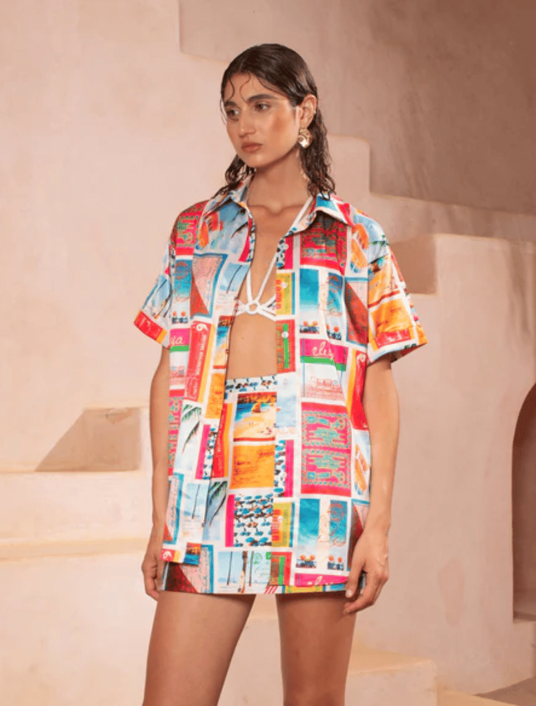 Clothing Taormina Shirt - Vacanza Print