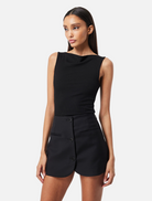 Clothing In Pursuit Mini Skirt - Black