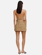 Clothing Gabe Mini Skirt - Caramel