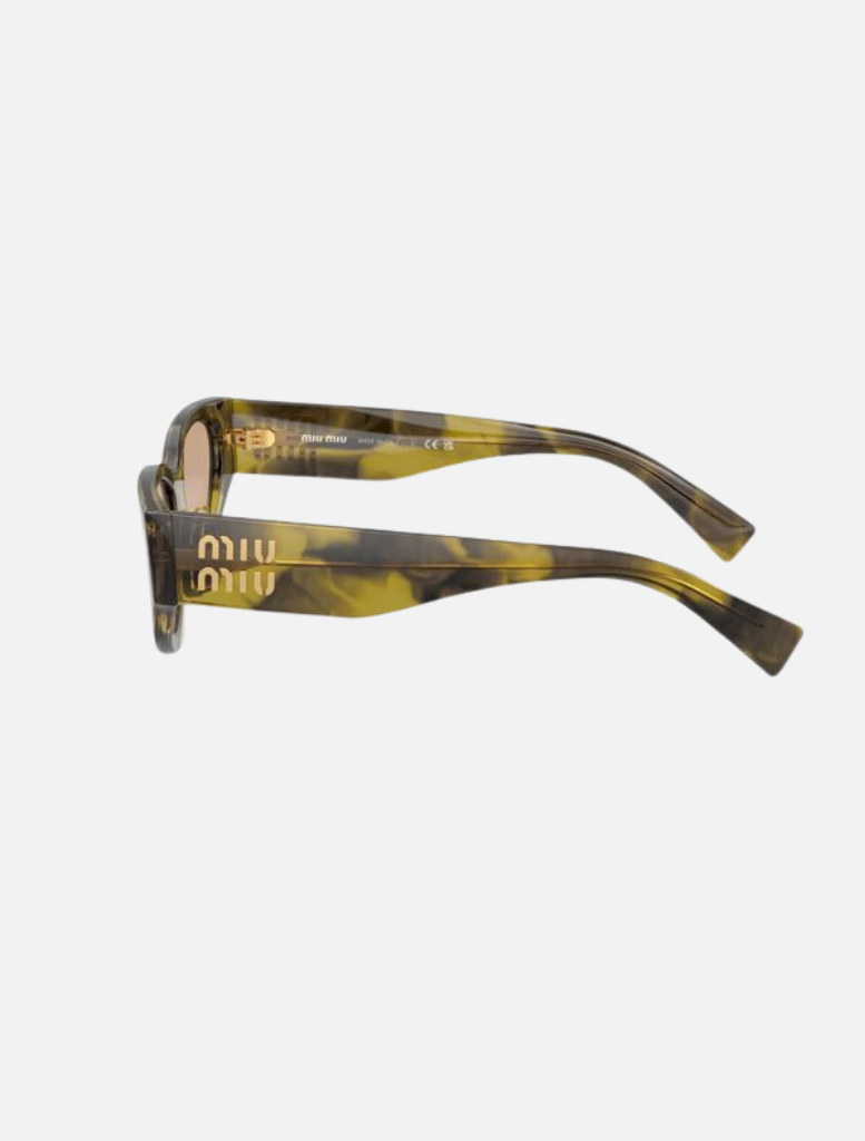 Accessories 0MU03ZS Sunglasses - Striped Ivy W Light Orange Mirror