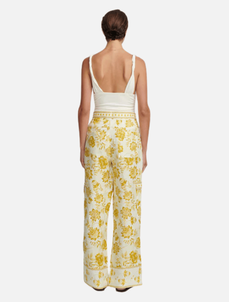 Clothing Luna Wide Leg Pant - Golden Nectar