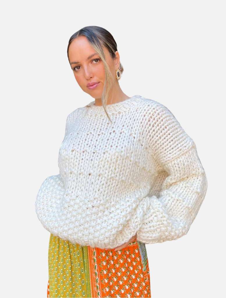 Clothing Letown Sweater - Milk