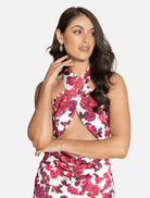 Clothing Georgia Midi Dress – Pink Floral