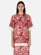 Clothing Zinnia Shirt - Scarlet Garden