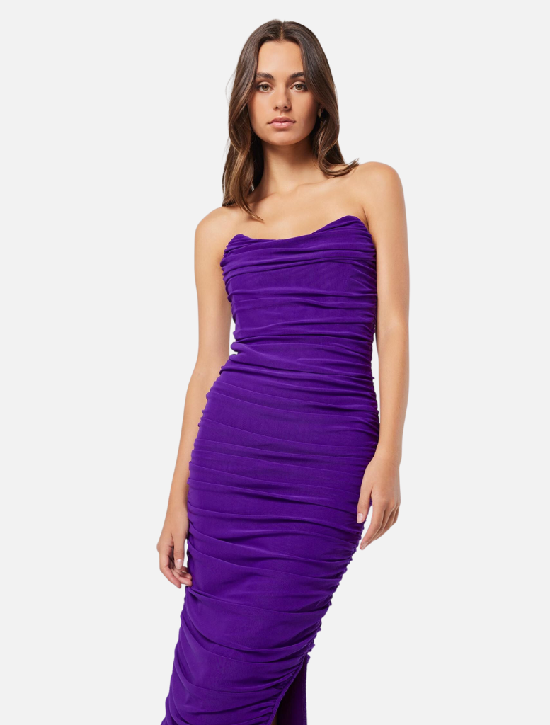 Jessie Maxi Dress - Purple - Insurge Clothing