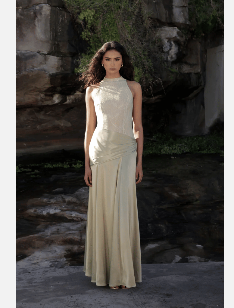 Clothing Dalia Gown - Pistachio