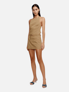 Clothing Gabe Mini Skirt - Caramel