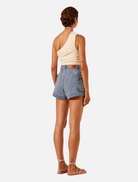 Clothing Patch Pocket Shorts - Mid Blue