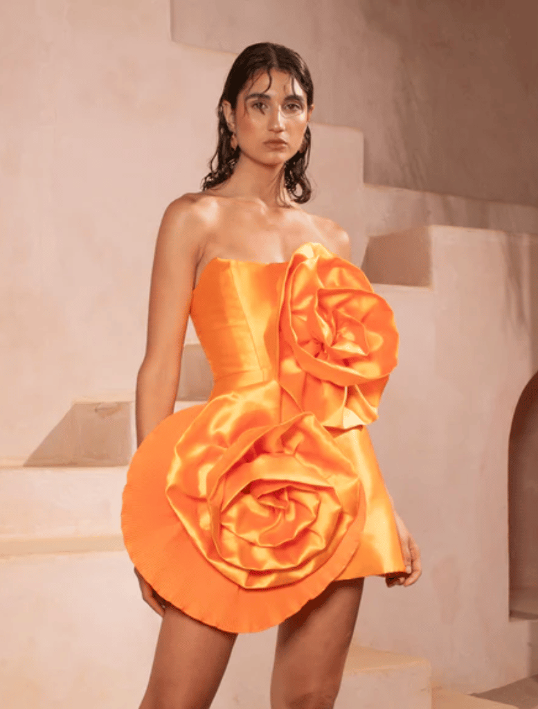 Hayman Dress - Orange - Insurge Clothing