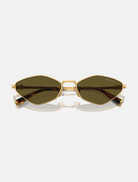 Accessories 0MU56ZS Sunglasses - Gold W Dark Brown