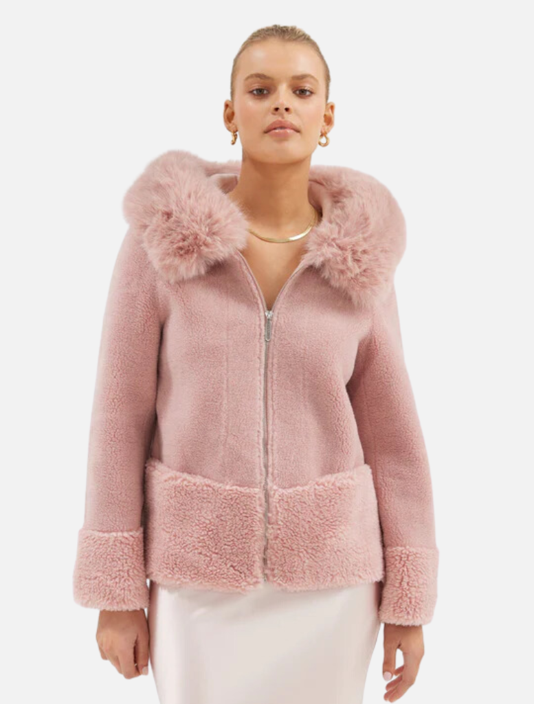Maya Jacket - Dusty Pink | Clothing | brand-Bubish, Clothing, Coats & Jackets, Jacket, Jackets, Jackets & Coats, price-$250+ | Bubish